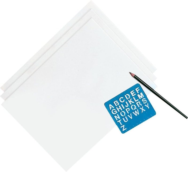 Pacon 3411 White Newsprint, 18 x 24, 500 Sheets/Pack - Image 4