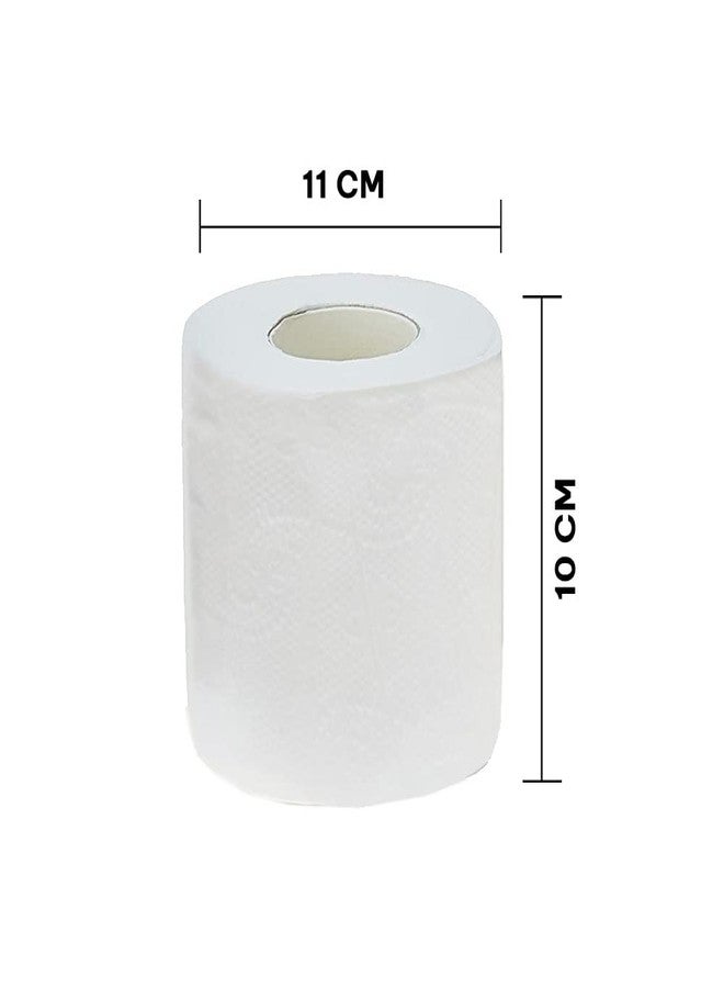 Tandem So Soft 4 Ply Toilet Paper/Toilet Roll/Tissue Roll - 11 x 10 cm - 160 Pulls Per Roll - Pack of 4 Rolls (White Color) - Image 5