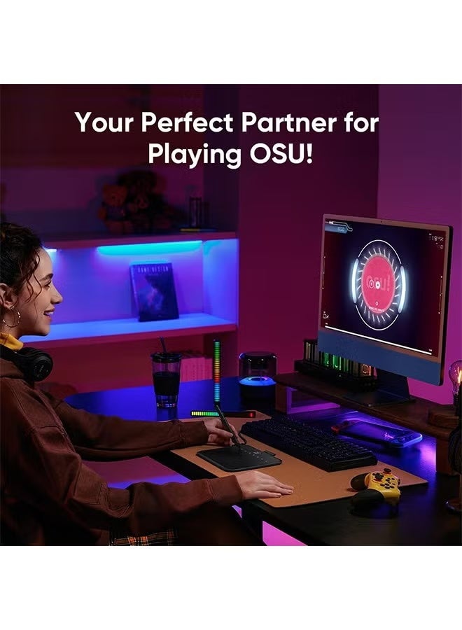 XPPen Deco 640 Graphics Tablet 16K Pressure Levels 16x9cm Drawing Area with 8 Keys 60 Tilt for OSU Game Android Windows Mac - Image 5