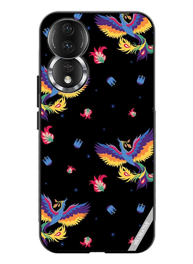VR CREATIVE Protective Case Cover For Honor 80 Bird And Flowers For Bed Linen Design Multicolour - Image 1