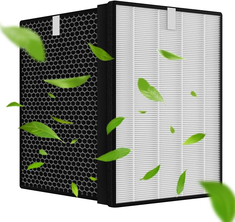 HASTHIP ® 2Pcs Air Purifiers Filter for Philips FY2420 FY2422 2000 Series AC2887, AC2882, AC2889 Activated Carbon Hepa Filter for Home Replacement Filters for Air Purifiers, Life Upto 8500 Hours - Image 1