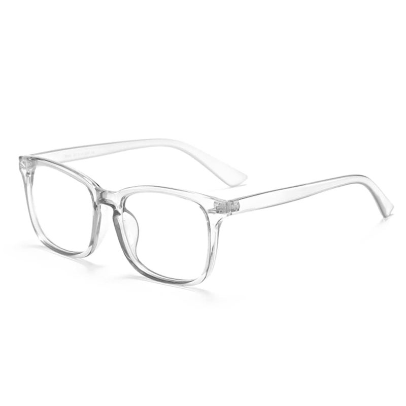 Sewbee ® Blue Light Blocking Glasses Gaming Filter Transparent Square Eyeglasses for Eye Protection Men Women, Computer/Tablet/Laptop/Mobile/TV, Anti-blue & Anti eyestrain - Image 2