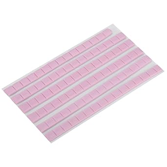 Junluck Removable Adhesive Manicure Art Clay Nail Clay NonToxic Strong Ductility NonStick Pink - Image 4
