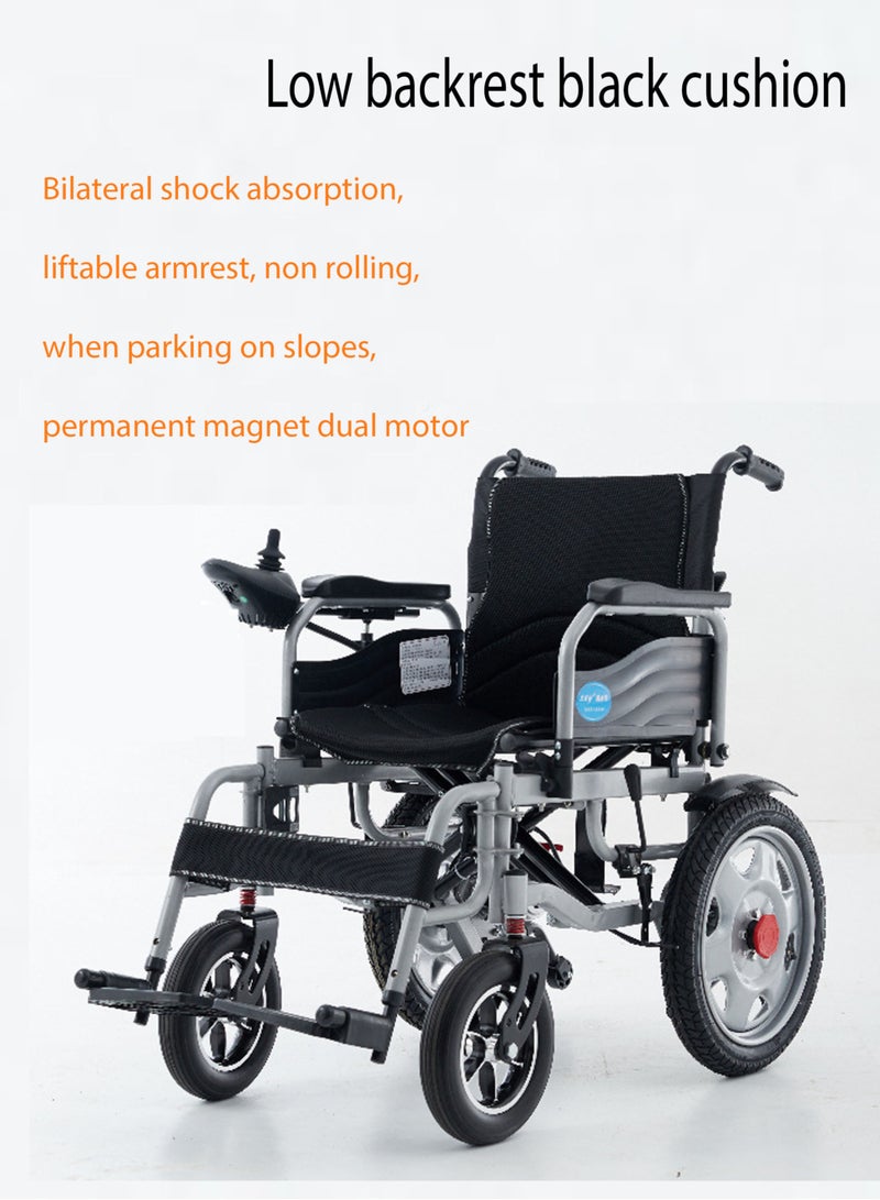 فالکن مد Falcon Med Electric Folding Wheelchair, Lightweight, Automatic Adjustment, Easy to Carry - Image 3