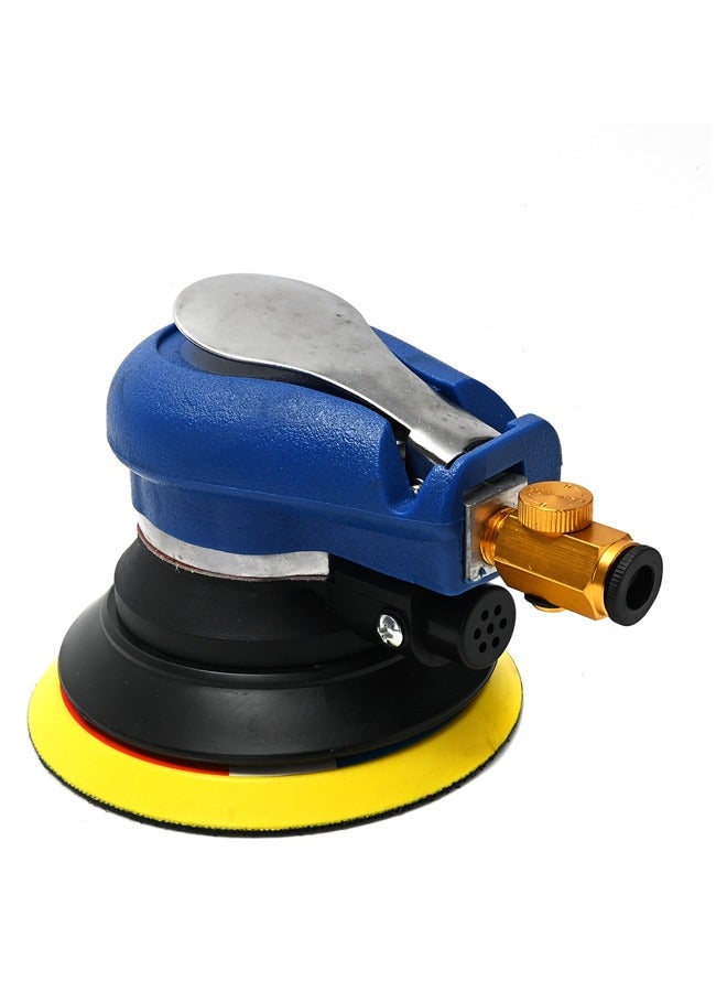 LAWAZIM Polisher and Sander Machine -5inch- Durable Pneumatic Orbital Sander with Dust Extraction, Adjustable Speed Control, and Low Vibration for Professional Automotive, Woodworking and DIY Projects - Image 2