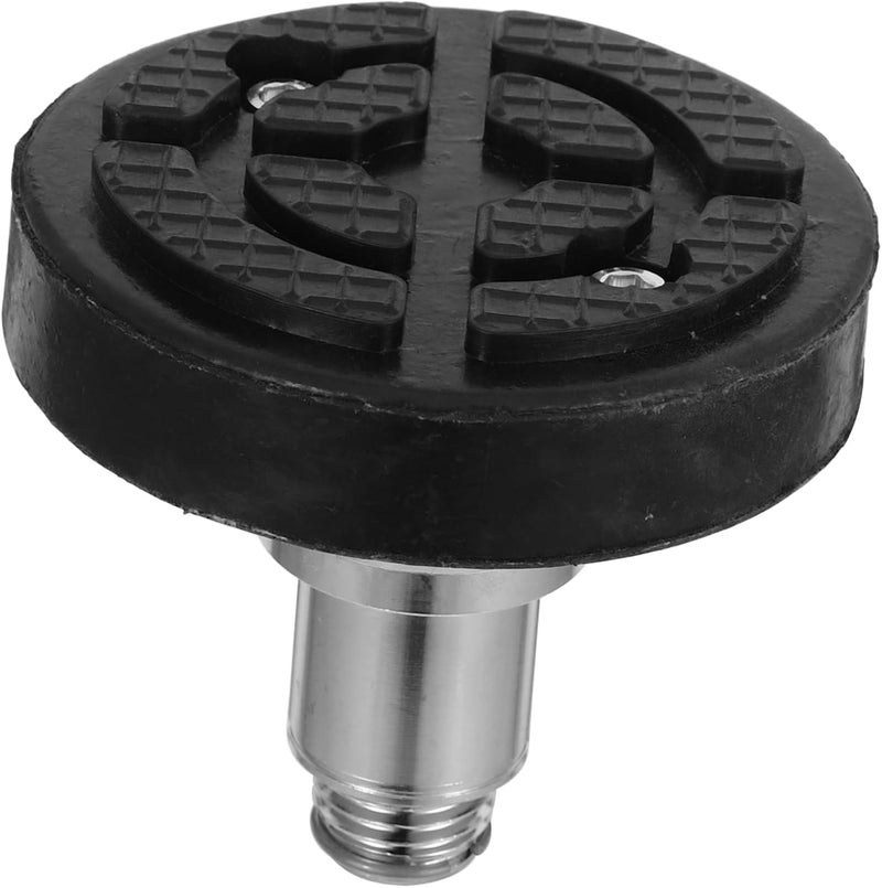 Rubber Lift Pad Tray Non- Round Car Jack Accessory for Garage Use Compatible with Various Vehicle Lifts Sturdy Material for Enhanced Stability and Safety - Image 1