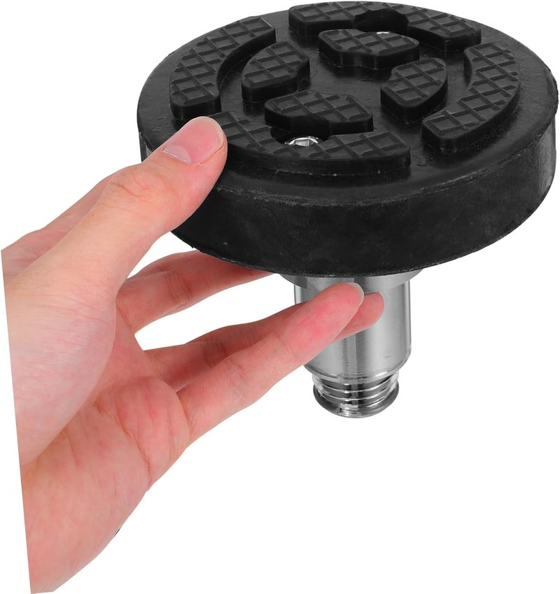 Rubber Lift Pad Tray Non- Round Car Jack Accessory for Garage Use Compatible with Various Vehicle Lifts Sturdy Material for Enhanced Stability and Safety - Image 2