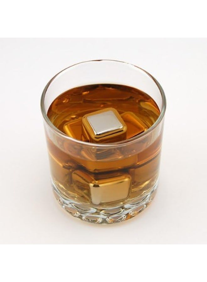 Franmara Stainless Steel Ice Cubes Deluxe - Set of 4 - Image 3