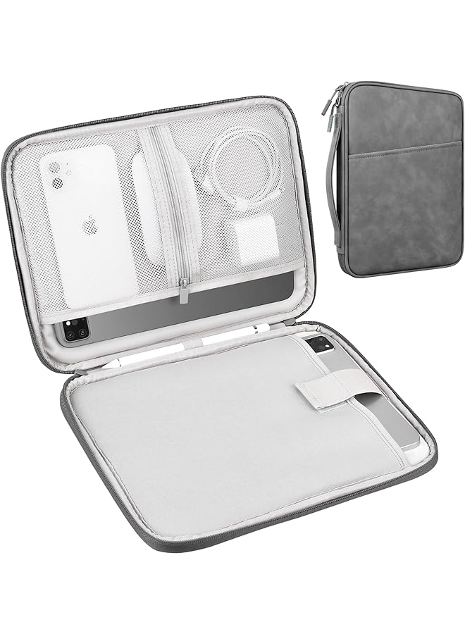 erorex Tablet Sleeve Case For 11 Inch Ipad Pro M4 11 Inch Ipad Air M2 10.9 Inch Ipad 10.2" Ipad 10.9" Ipad Air 10.5" Ipad Pro Air 11 Inch Galaxy Tab A9 Plus Bag Fit Magic Keyboard Dark Gray - Image 1