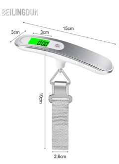 BEILINGDUN Kitchen Scale,Food Weighing Scale,MAX 110lb/50kg Silver  - Image 2
