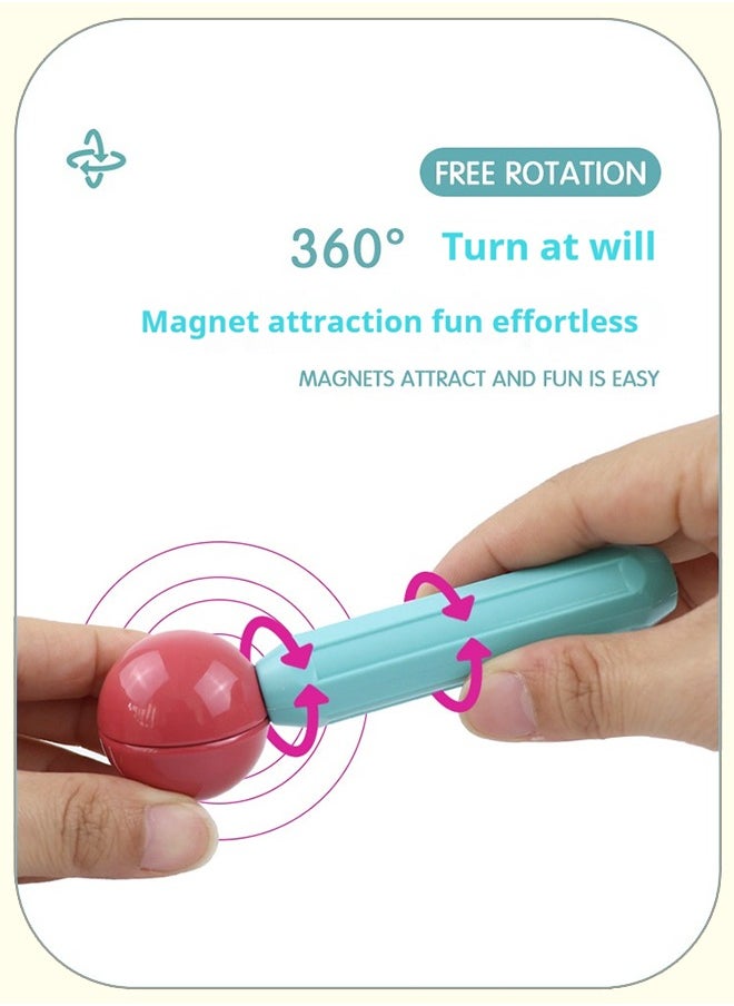 Magnetic Building Blocks for Kids: STEM Educational Learning Toys - Montessori Fun Indoor Preschool Activity for Toddlers and 3+ Year Olds  Gifts for kids 3+ years  - Image 4
