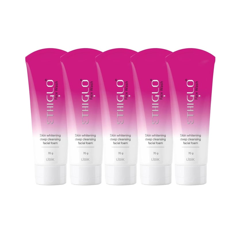 Ethiglo Face Wash 70gm Pack of 5 - Image 1