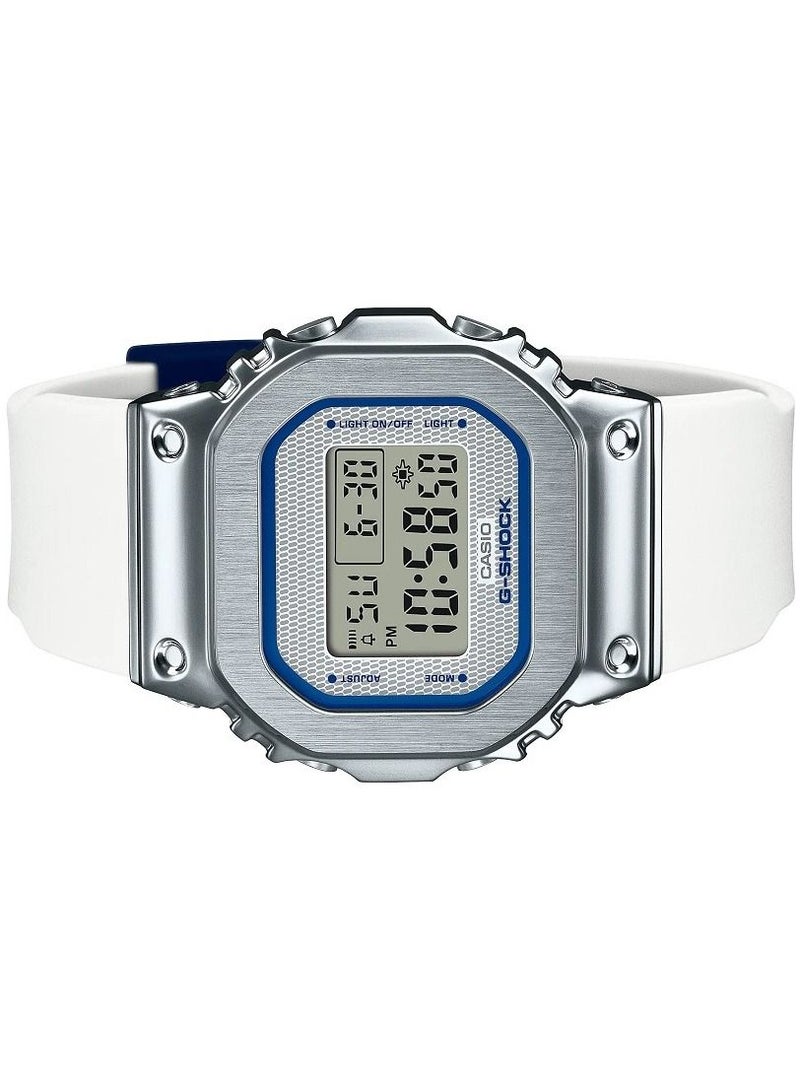 Casio Women Watch G-Shock Lover’s Collection Digital Metal Bezel Clear Dial Resin Band GM-S5600LC-7D - Image 2