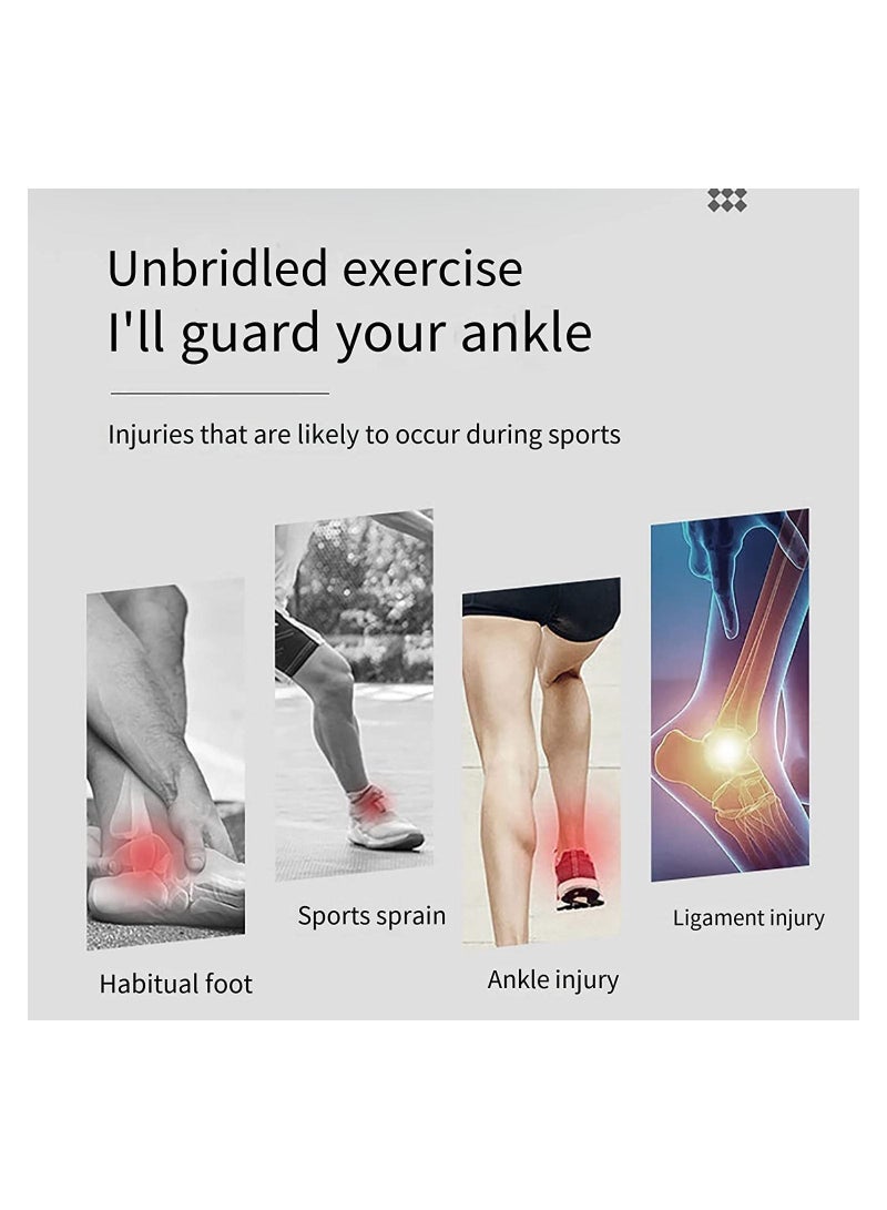 SYOSI Ankle Protector Sleeve - Ankle Brace For Women And Men, Ankle Support Brace, Ankle Stabilizer, Adjustable Ankle Brace, Brace Stabilizing Stirrup Splint, Ankle Wrap, Foot Brace - Image 5