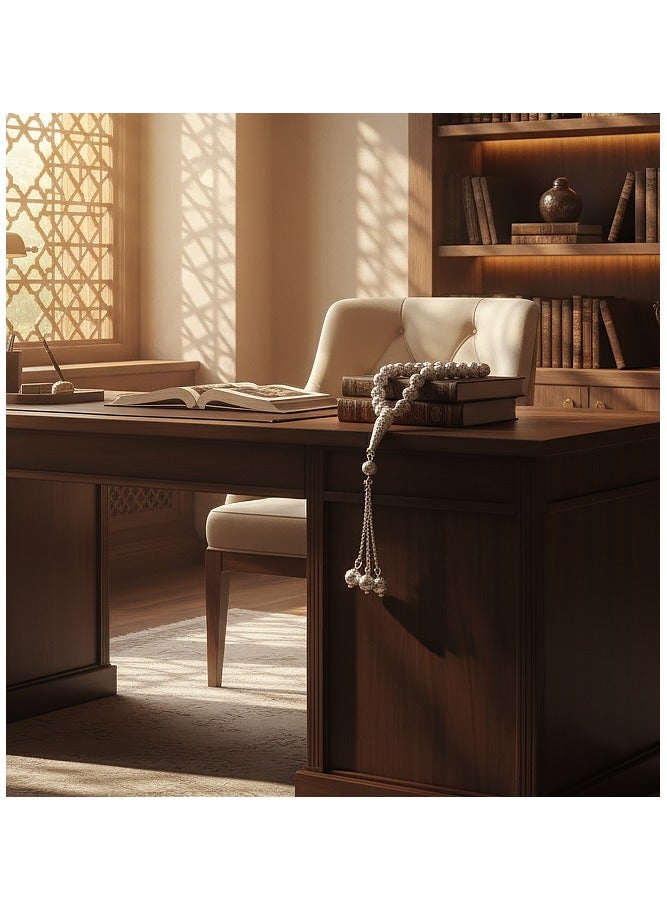 أوديسي سبحة فضة خالصة بأسماء الله الحسنى  (DSC6986) - Image 4