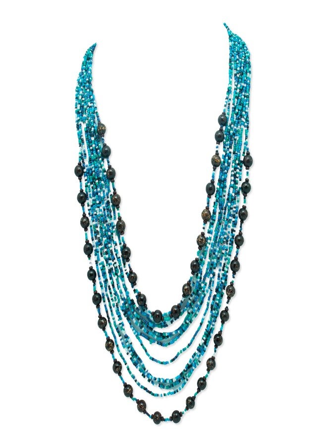 دي سي أيه قلادة DCA متعددة الطبقات بتصميم بوهيمي أنيق للبنات - Image 1