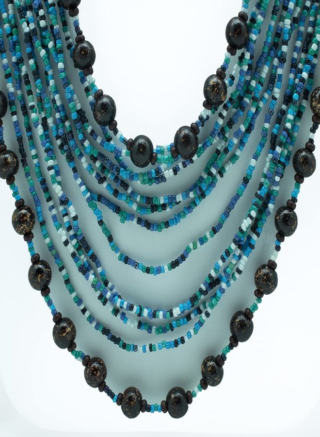 دي سي أيه قلادة DCA متعددة الطبقات بتصميم بوهيمي أنيق للبنات - Image 4