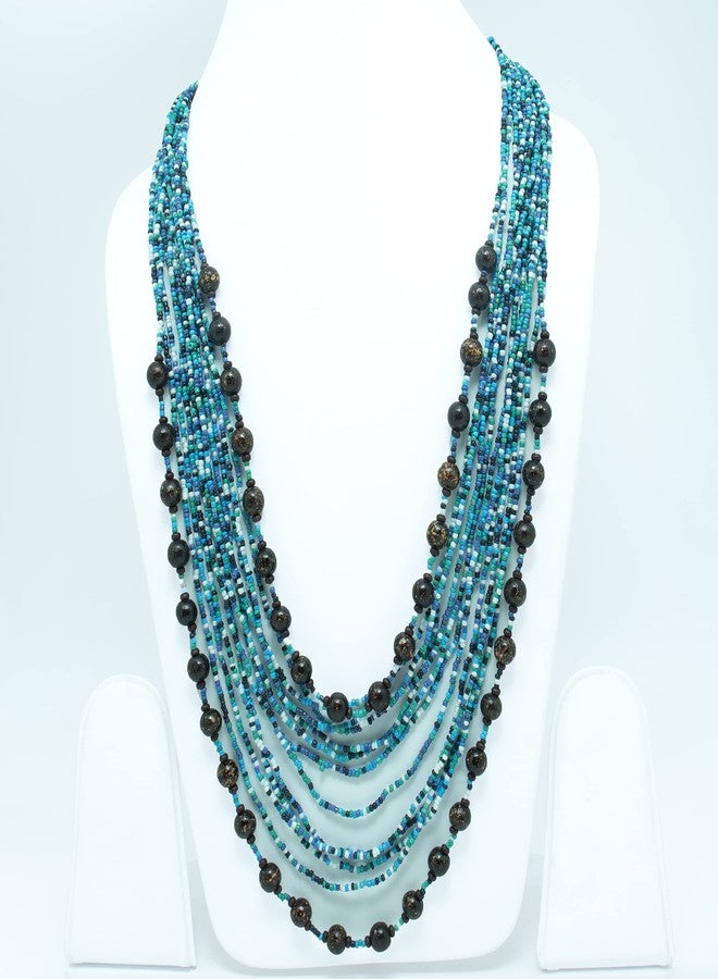 دي سي أيه قلادة DCA متعددة الطبقات بتصميم بوهيمي أنيق للبنات - Image 3