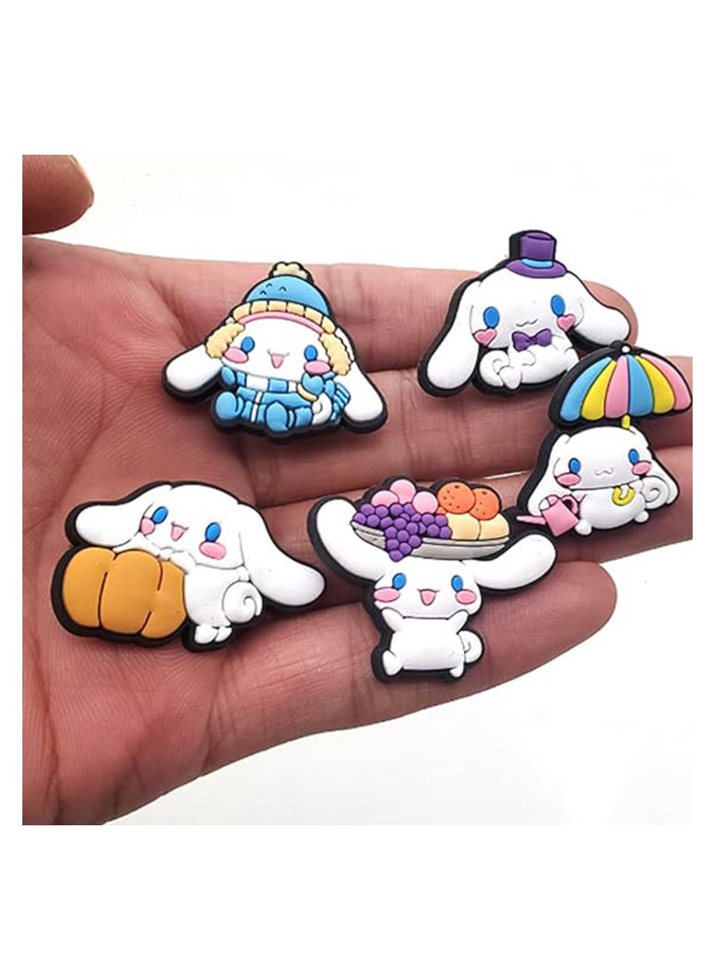 Excefore 42PCS Lovely Croc Charms for Girls Adults, Kawaii Shoe Charms for Croc Clogs Sandals Decoration,Shoe Charms for Wristband Bracelets, Sandals Decoration Accessories  - Image 5
