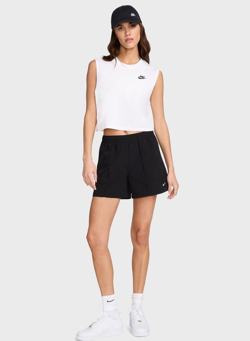 Nike Nsw Club Cropped T-Shirt  - Image 4
