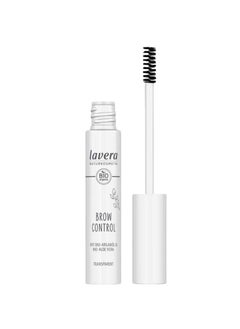 lavera lavera Brow Control - Transparent 01 - Eyebrow Gel with Organic Aloe Vera & Argan Oil for Lang Lasting Results - Fixating Brow Gel - Eye Make Up - PETA Certified - Vegan - Made in Germany - 0.3 Fl Oz 