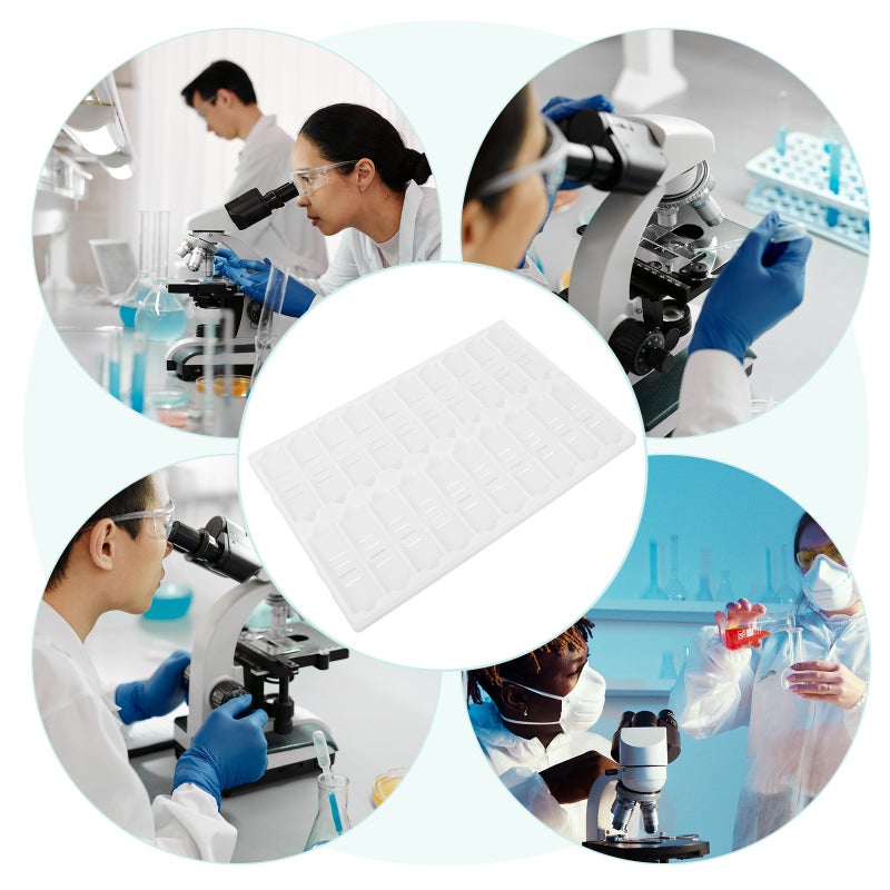 Microscope Slide Staining Holder Slide 20-slot Storage Holder Rack For Experiment - Image 3