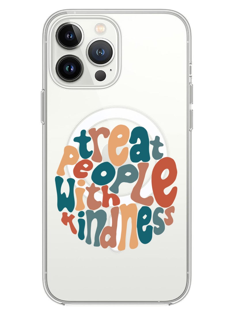 Theodor Magnetic Case for iPhone 14 Pro 6.1-inch Compatible with MagSafe Wireless Charging, Shockproof Phone Bumper Cover TPWK-01 - Image 1