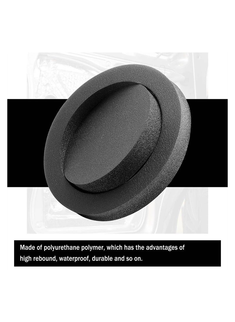 Generic - 6.5 Foam Speaker Enhancer, 4Pcs Self Adhesive Speaker Fast Rings, High Rebound Sponge Bass Blocker Kit  for 6 and 6.5 Speaker - Image 1