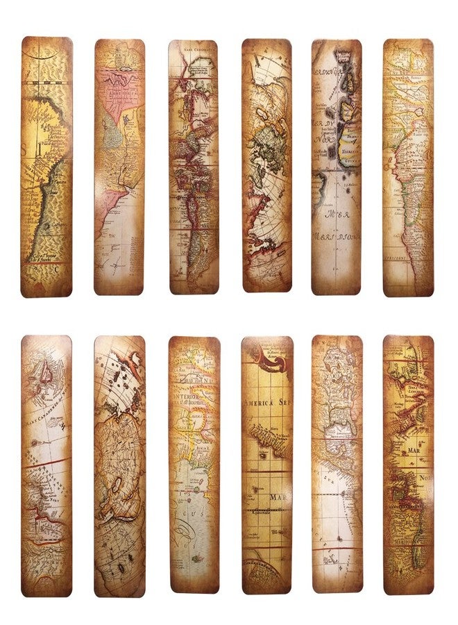 YOSCO Vintage Style Bookmarks for Women Men Teens, 30PCS (The Secret of Map) - Image 2