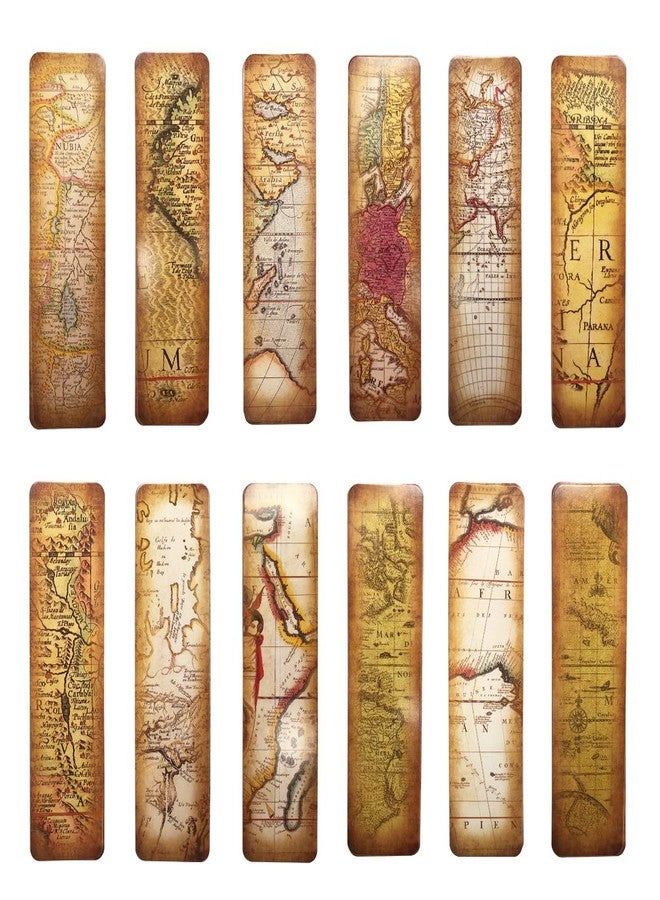 YOSCO Vintage Style Bookmarks for Women Men Teens, 30PCS (The Secret of Map) - Image 1
