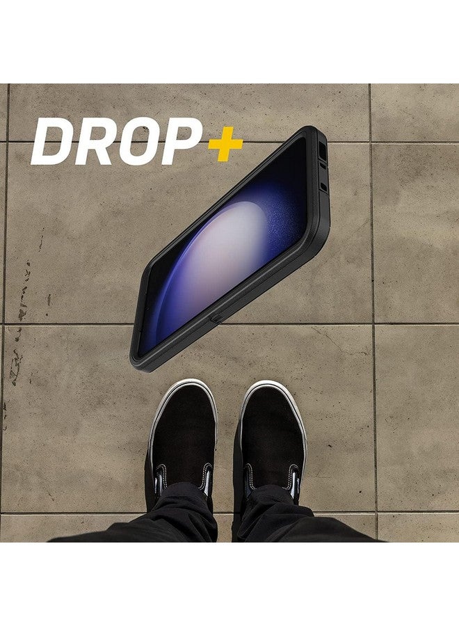 أوتربوكس جراب OtterBox Galaxy S23+ (فقط) - سلسلة Defender - أسود، قوي ومتين - مع حماية للمنافذ - جراب فقط - حماية من الميكروبات - عبوة غير مخصصة للبيع بالتجزئة - Image 3