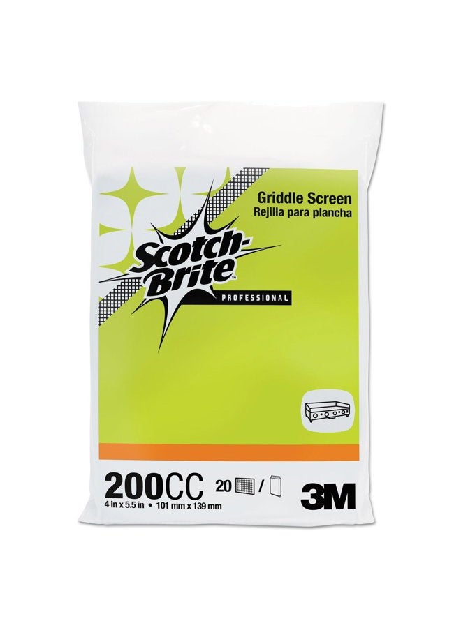 3M Scotch-Brite - 48011205071 Griddle Screen 200CC, 4 in x 5.5 in - Image 2