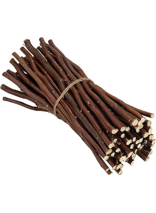 KODORIA 50Pcs Wood Log Sticks Wooden Crafting Sticks Diy Wood Sticks Wood Branches Tree Twigs Wedding Accessories For Wedding Party Decor - Image 1