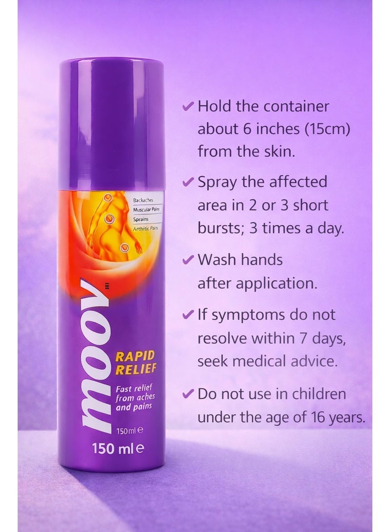 موف بخاخ موف لتسكين الآلام السريع 150 مل | تخفيف سريع لآلام العضلات والمفاصل - Image 5