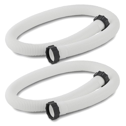 Intex 1.5" Diameter Accessory Pool Pump Replacement Hose - 59" Long - Set of 2 - Image 1