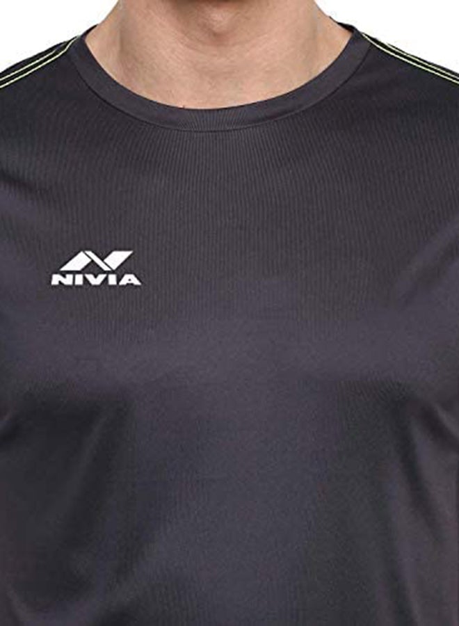 Step Out & Play 2205M9 | Hydra -1 Fitness Jersey | Material : Polyester | Size : Medium | Regular Fit | Comfort | Standard