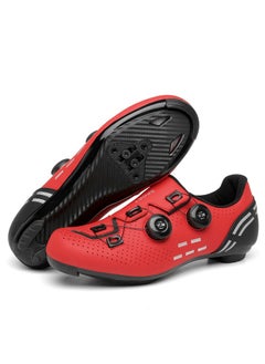 KUYING New Type of Road Lock Cycling Shoes Hard Sole Mountaineering Shoes Racing Sports Shoes 