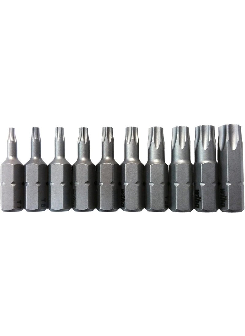 Wiha Blister Pack Torx Insert Bit Set 10 Pc  - Image 1