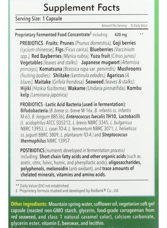 essential formulas Dr. Ohhira's Probiotics Original Formula with 3 Year Fermented Prebiotics, Live Active Probiotics and The only Product with Postbiotic Metabolites, 60 Capsules - Image 3
