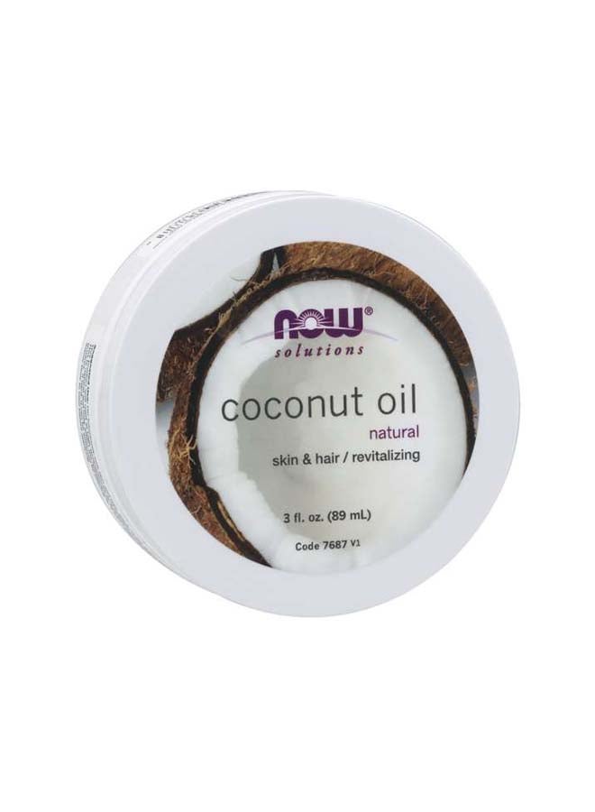 Now Foods Now Solution Coconut Oil 3oz - Image 1