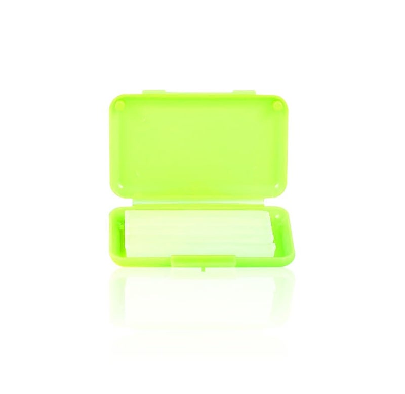 Dentosmile (Lemon Flavored) Orthodontic Wax For Braces/Patient Relief Wax Dental Wax For Braces Support Wax To Relieve Irritation And Pain - 5 Strips Per Box (1) - Image 1