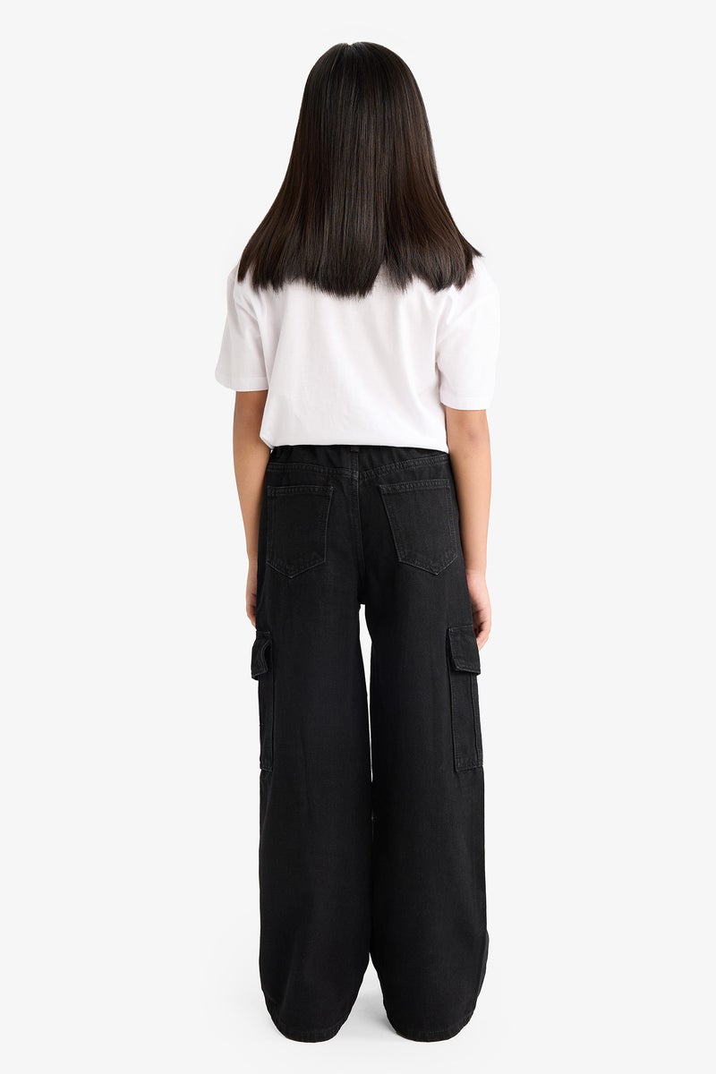 DeFacto Grey Girl Jean Trousers Casual - Image 5