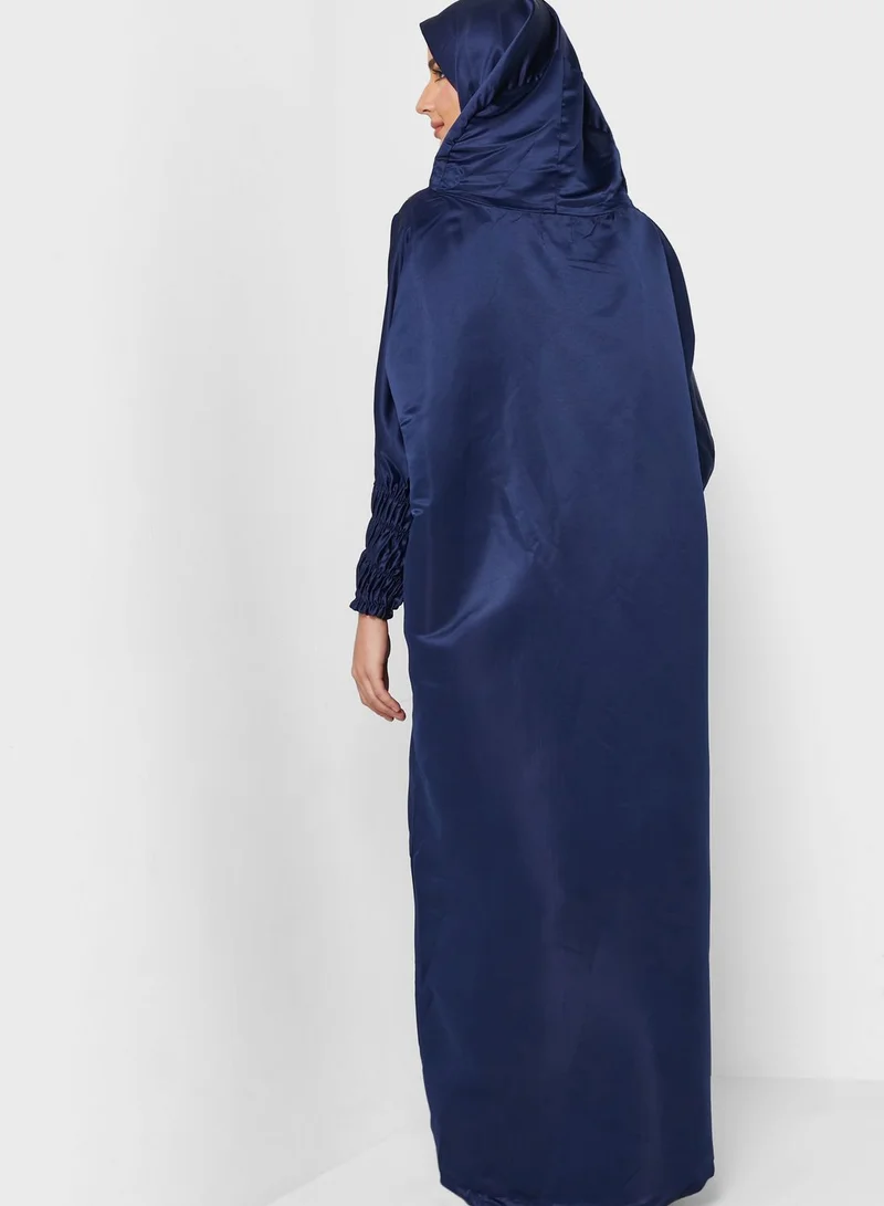 hayas closet Embroidered Detail Cuff Prayer Dress