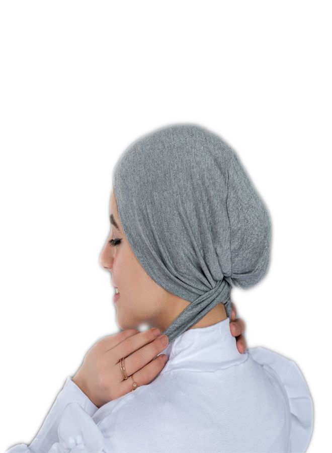 Fatah Cotton Headband for Women - Grey - Image 1