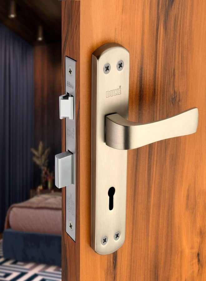 دوق طقم قفل باب ديوك نقر 623، قفل ومقبض باب بلمسة نهائية غير لامعة مع 3 مفاتيح للمنزل | أقفال أبواب نقر للمنزل، غرفة المعيشة، الفندق - Image 1