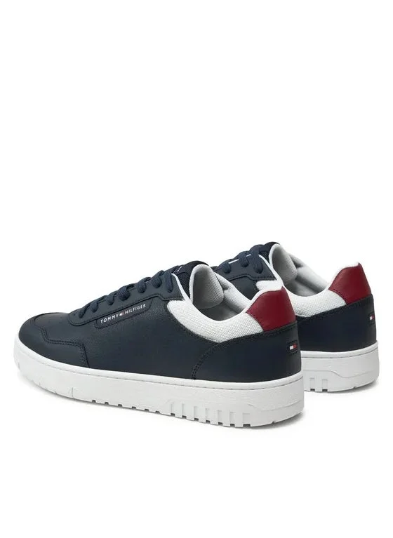 تومي هيلفيغر Lace Up Low Top Sneakers