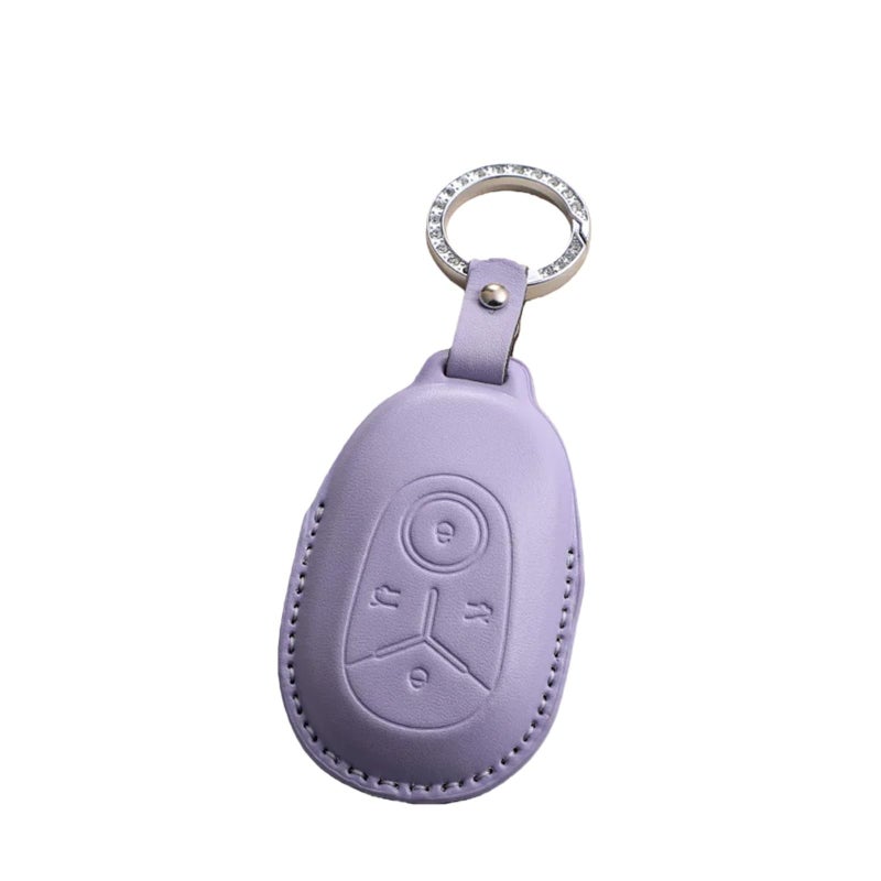 Purple G2 Remote Key Cover Shell Anti Scratch Protector Case Compatible Geely Star Vow Geome Emgrand X7 EX7 Coolray - Image 5