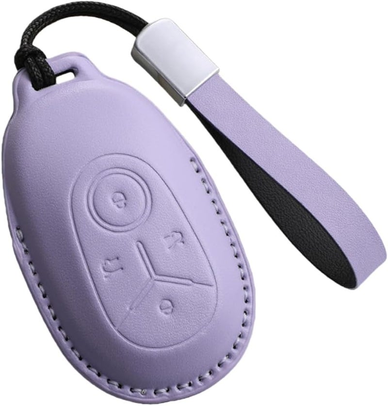 Purple G2 Remote Key Cover Shell Anti Scratch Protector Case Compatible Geely Star Vow Geome Emgrand X7 EX7 Coolray - Image 1