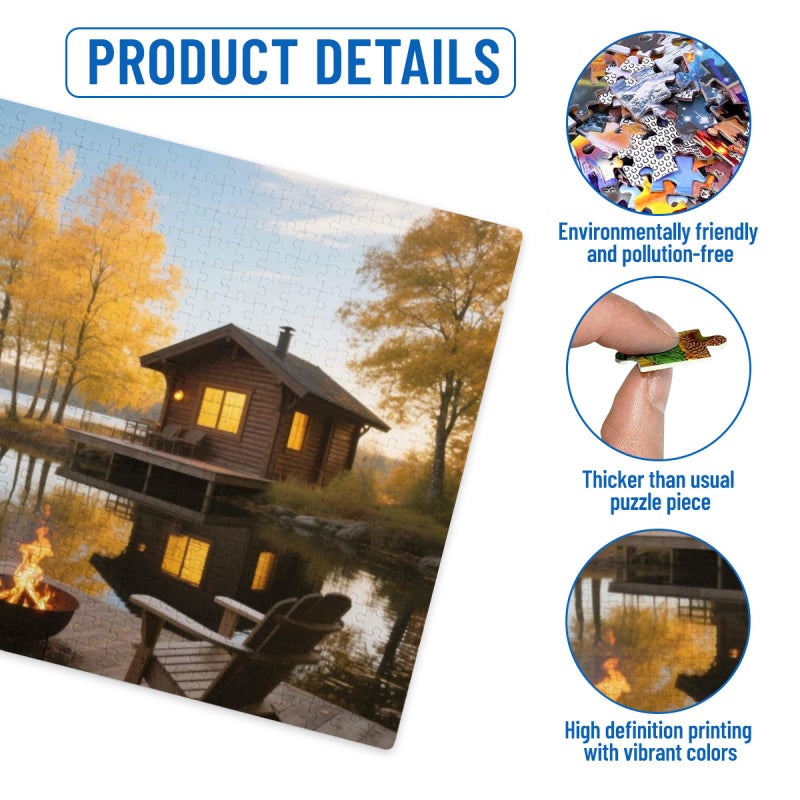 1000 Pieces Wooden Puzzle For Adults Retro Colorful Educational Family Fun - Image 4