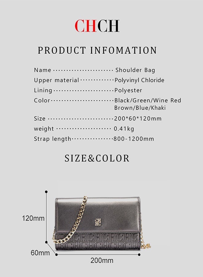 CH CH CHCH New Fashionable Design Women's Shoulder Bag with Exquisite Craftsmanship - Image 3
